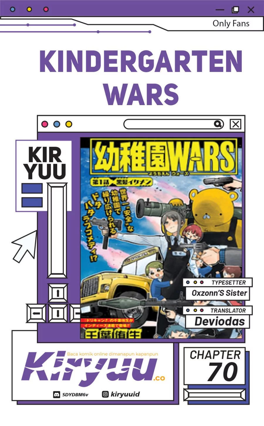 Komik Youchien Wars Chapter 70 gambar nomor 1