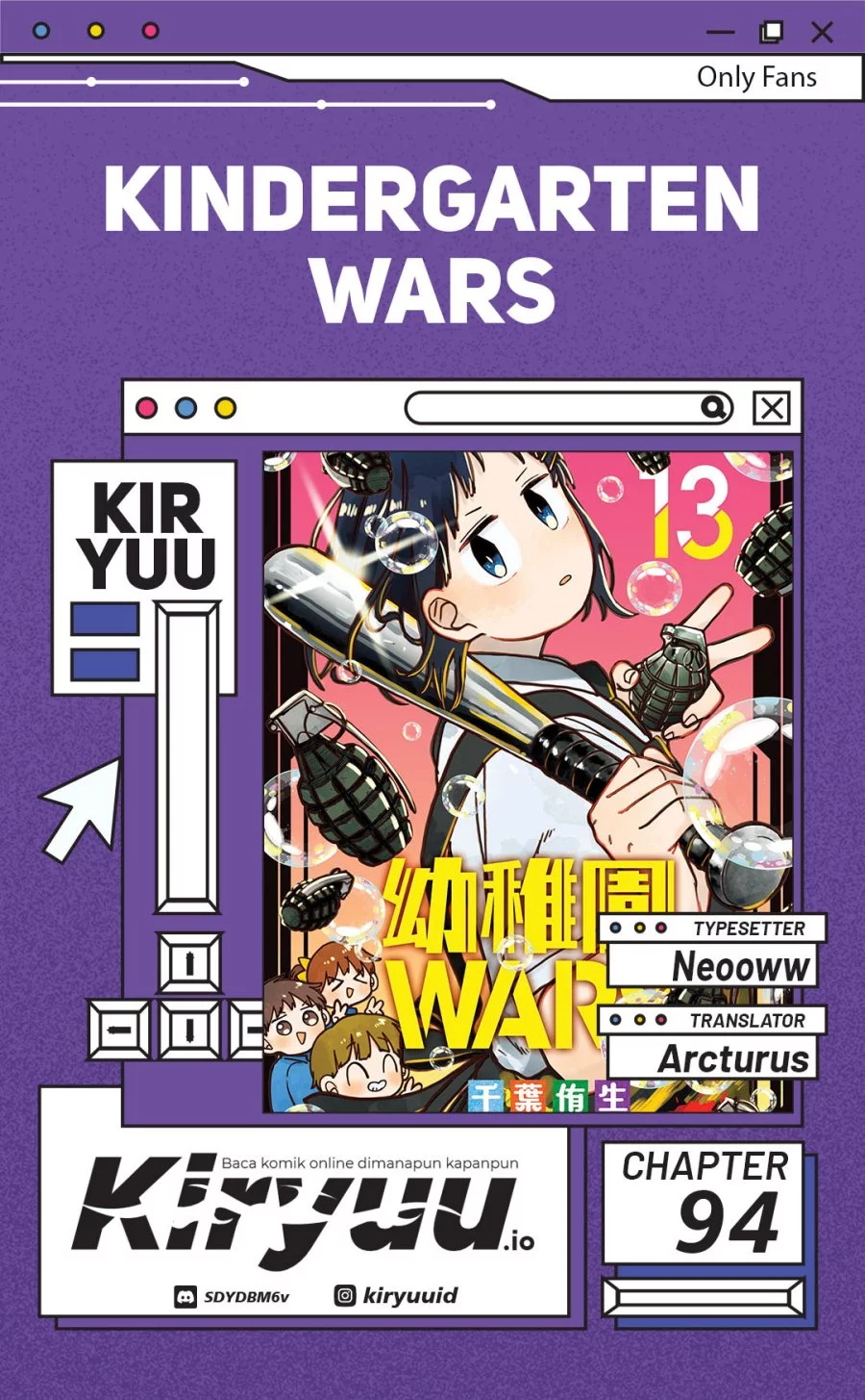 Komik Youchien Wars Chapter 94 gambar nomor 1