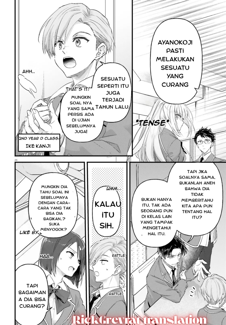 Youkoso Jitsuryoku Shijou Shugi no Kyoushitsu e 2-nensei-hen 2nd Stage Chapter 1.2 Gambar 11