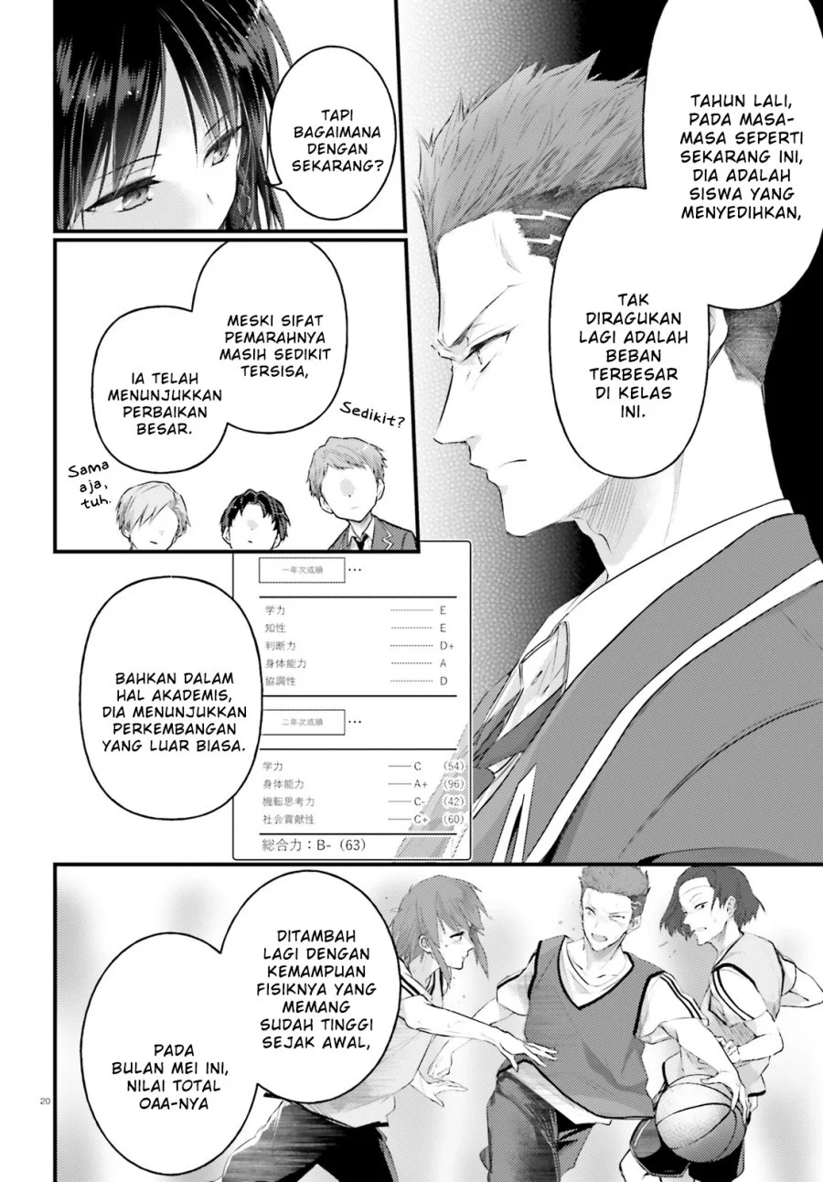 Youkoso Jitsuryoku Shijou Shugi no Kyoushitsu e 2-nensei-hen 2nd Stage Chapter 2 Gambar 17