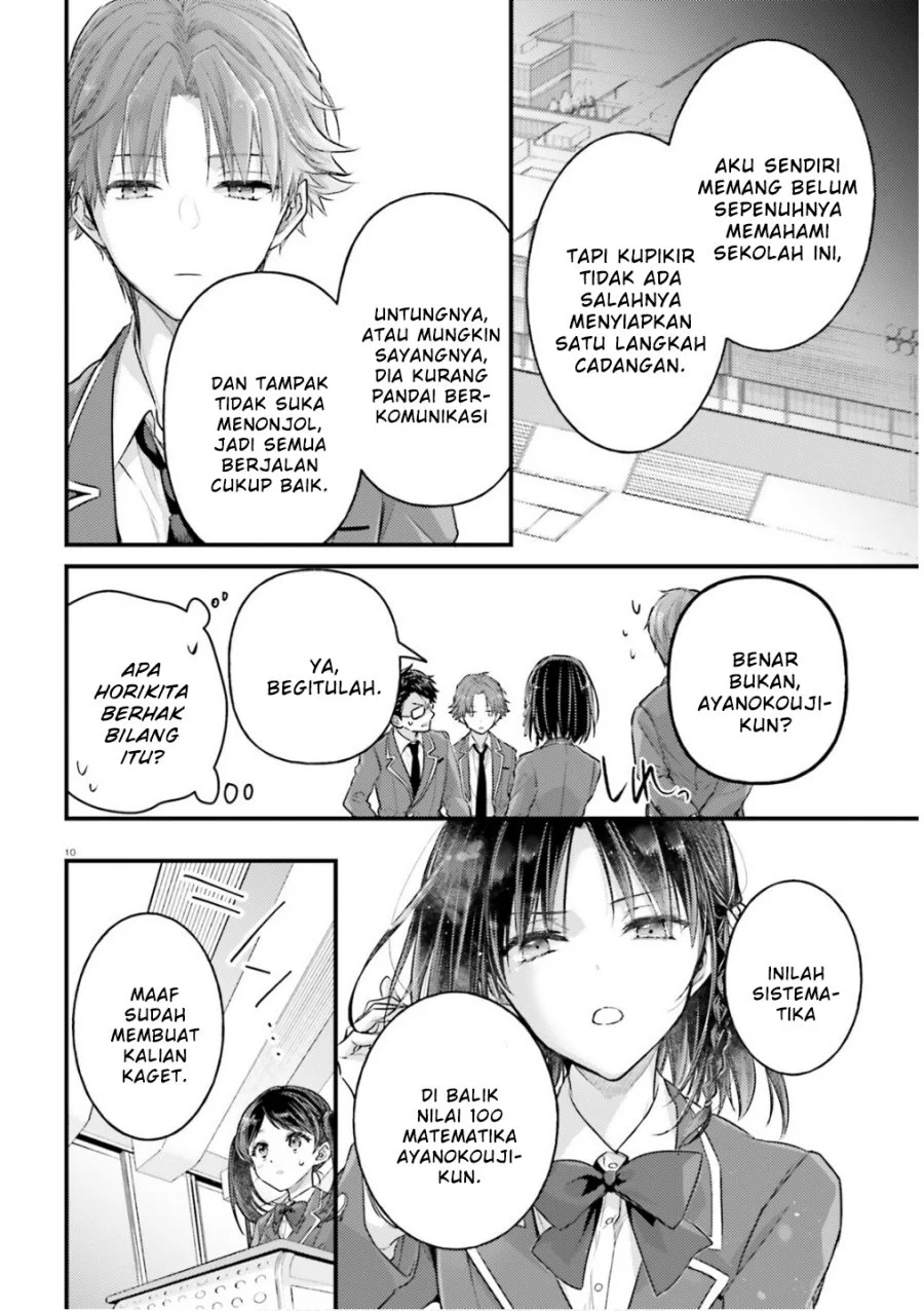 Youkoso Jitsuryoku Shijou Shugi no Kyoushitsu e 2-nensei-hen 2nd Stage Chapter 3 Gambar 9