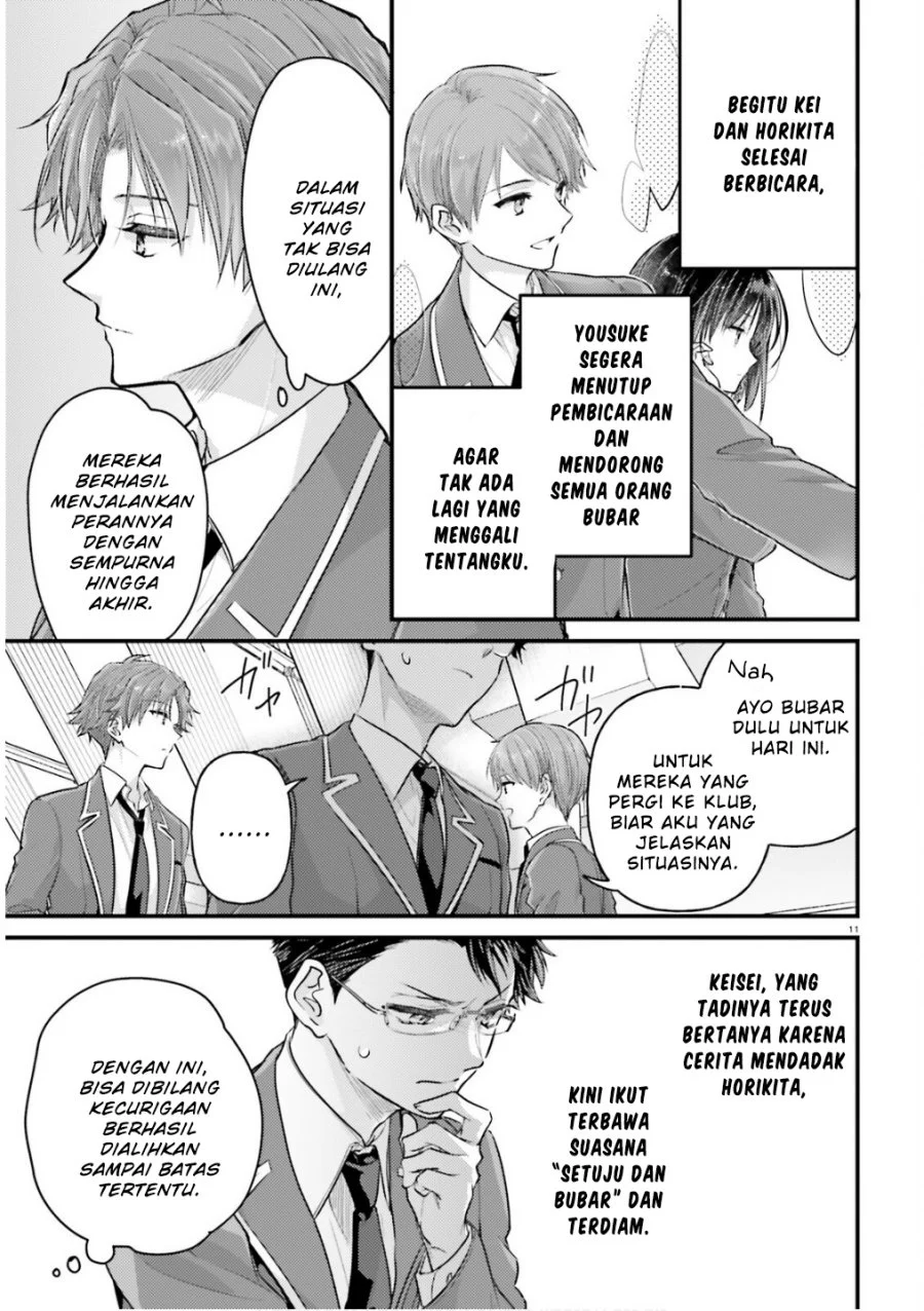 Youkoso Jitsuryoku Shijou Shugi no Kyoushitsu e 2-nensei-hen 2nd Stage Chapter 3 Gambar 10