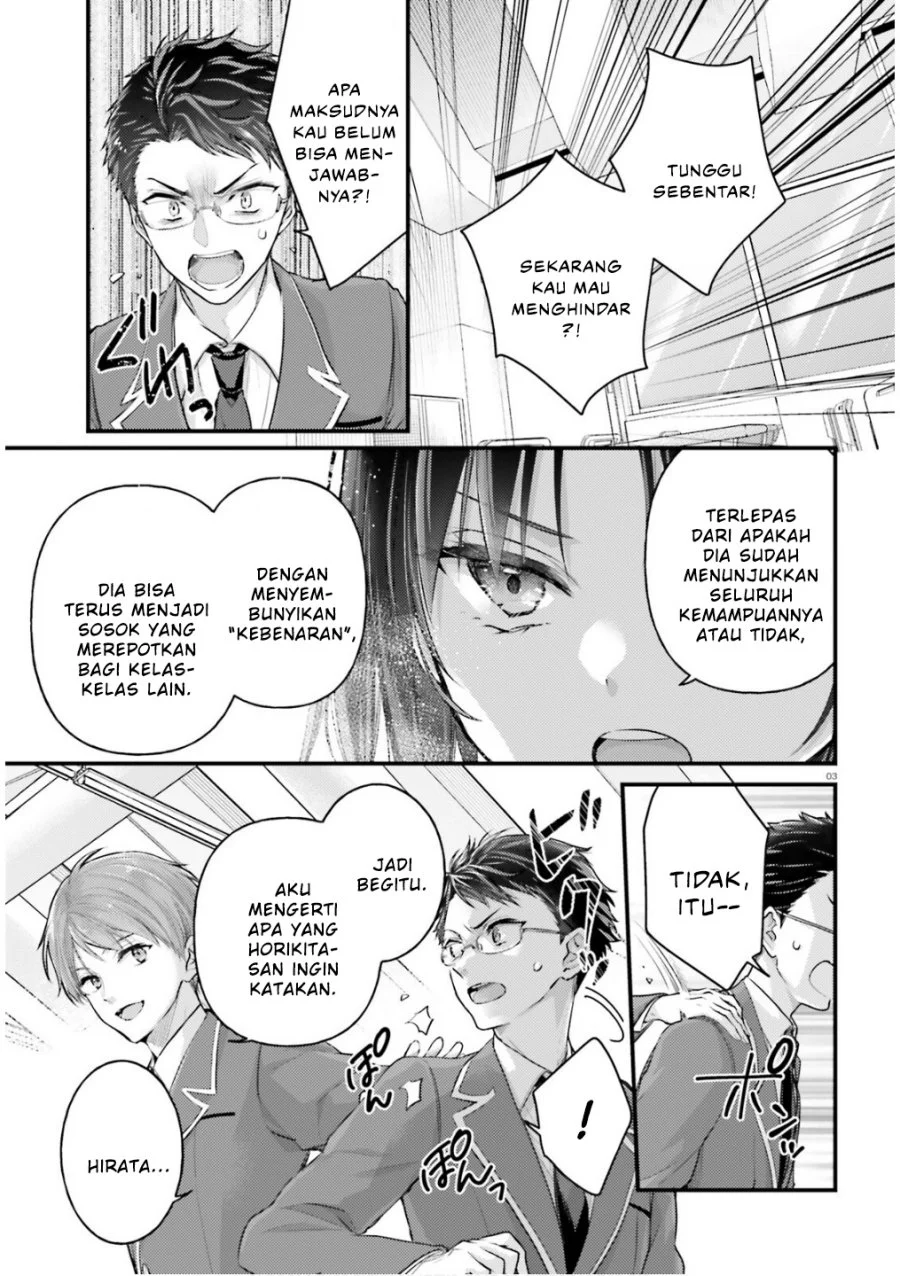 Youkoso Jitsuryoku Shijou Shugi no Kyoushitsu e 2-nensei-hen 2nd Stage Chapter 3 Gambar 3