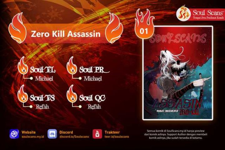 Komik Zero Kill Assassin Chapter 1 gambar nomor 1