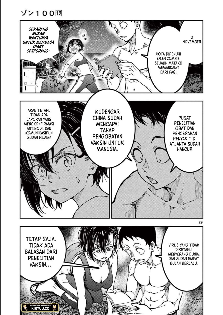Zombie 100 ~Zombie ni Naru Made ni Shitai 100 no Koto~ Chapter 44 Gambar 27