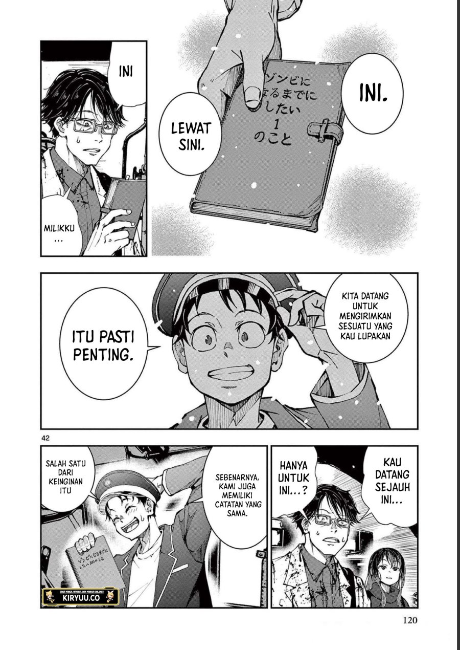Zombie 100 ~Zombie ni Naru Made ni Shitai 100 no Koto~ Chapter 45 Gambar 42