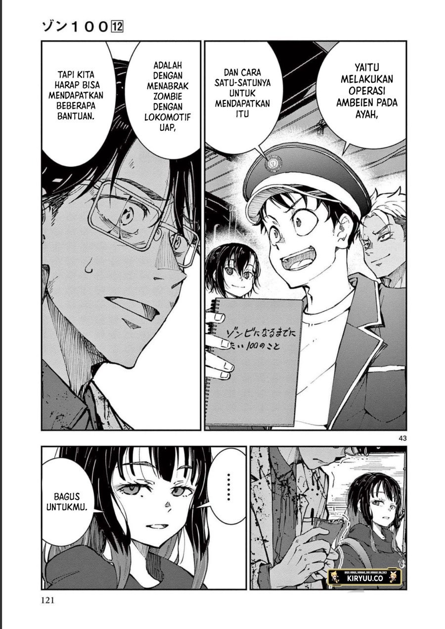 Zombie 100 ~Zombie ni Naru Made ni Shitai 100 no Koto~ Chapter 45 Gambar 43