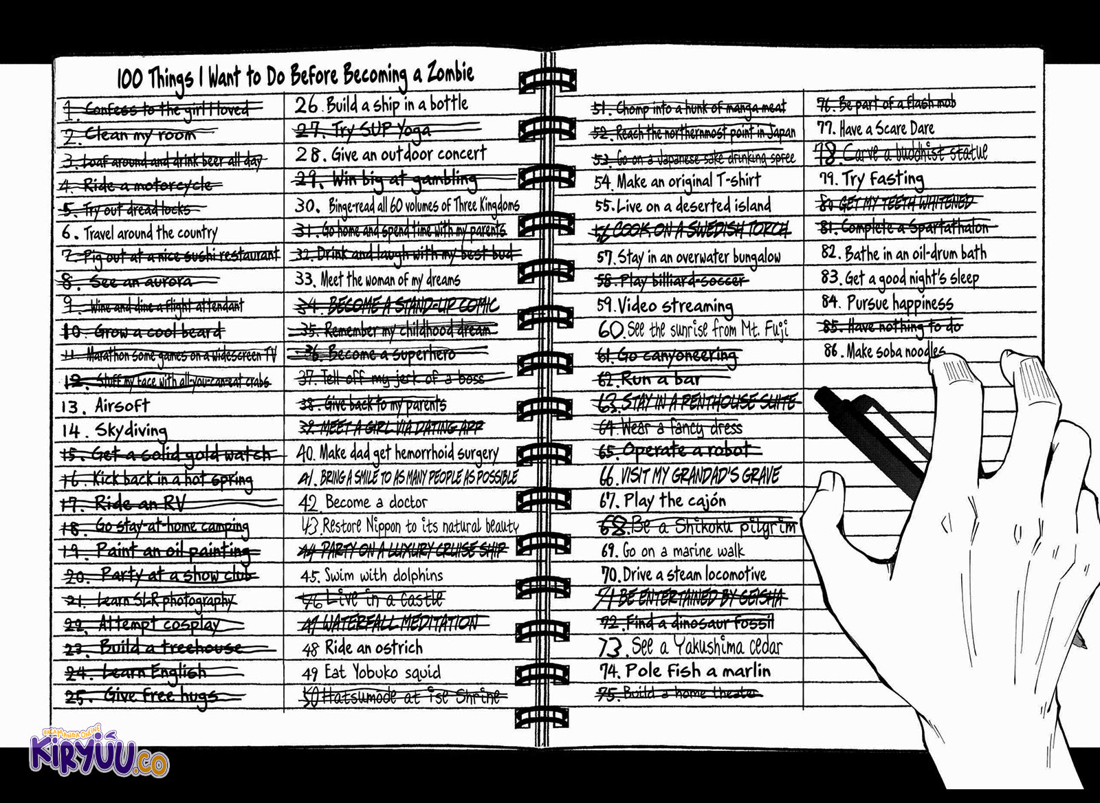 Zombie 100 ~Zombie ni Naru Made ni Shitai 100 no Koto~ Chapter 43 Gambar 43