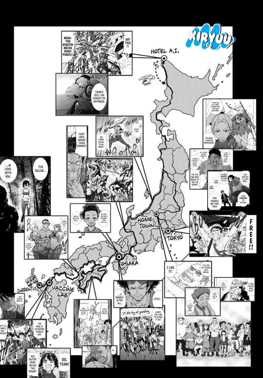 Zombie 100 ~Zombie ni Naru Made ni Shitai 100 no Koto~ Chapter 54 Gambar 4