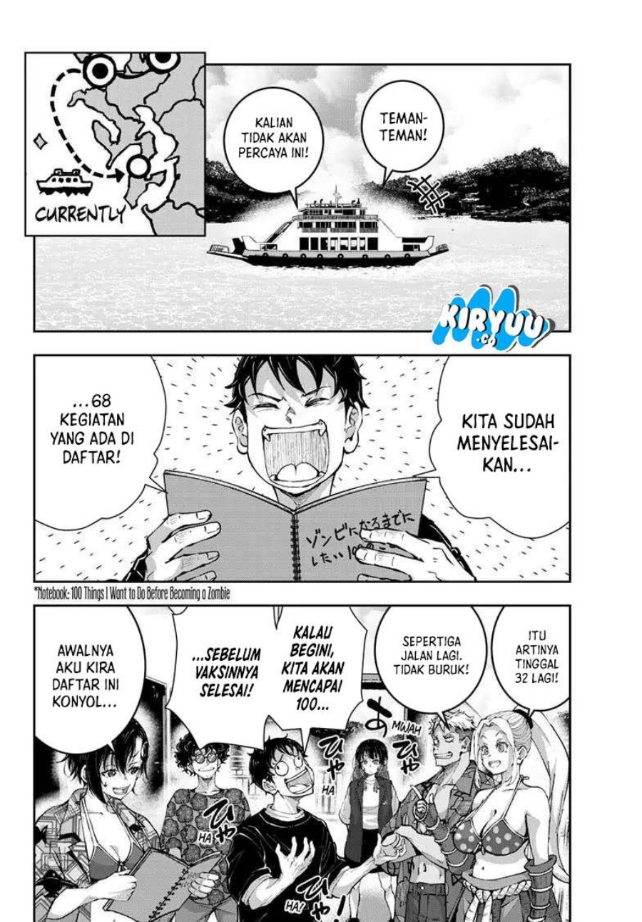 Zombie 100 ~Zombie ni Naru Made ni Shitai 100 no Koto~ Chapter 55 Gambar 9