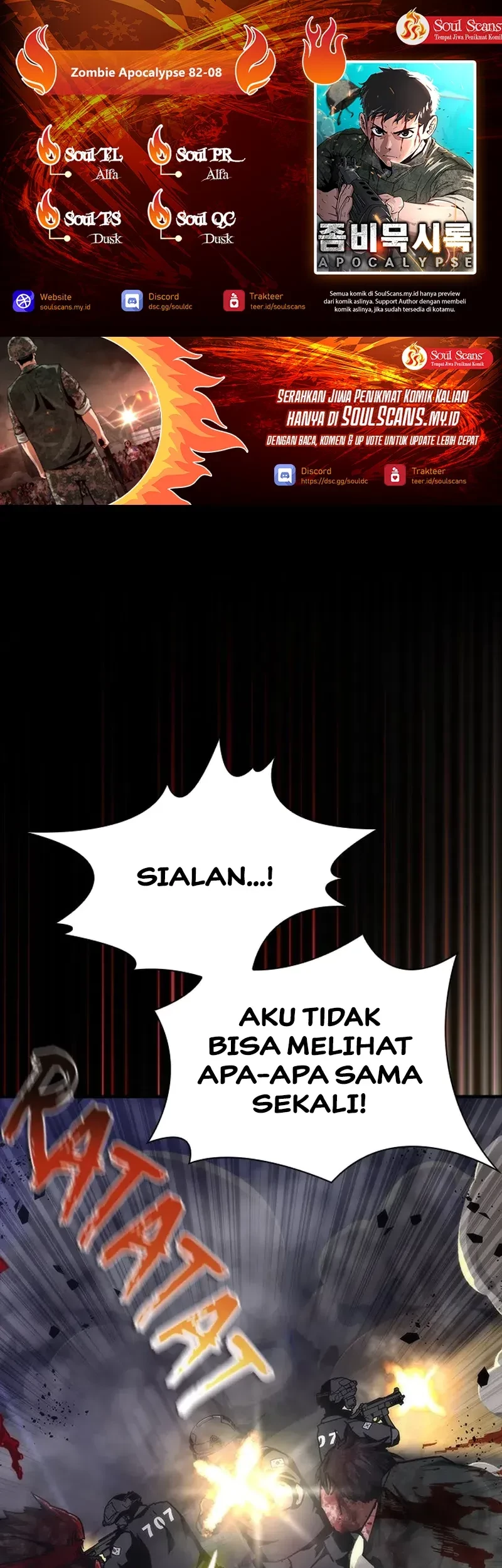 Komik Zombie Apocalypse 82-08 Chapter 73 gambar nomor 1