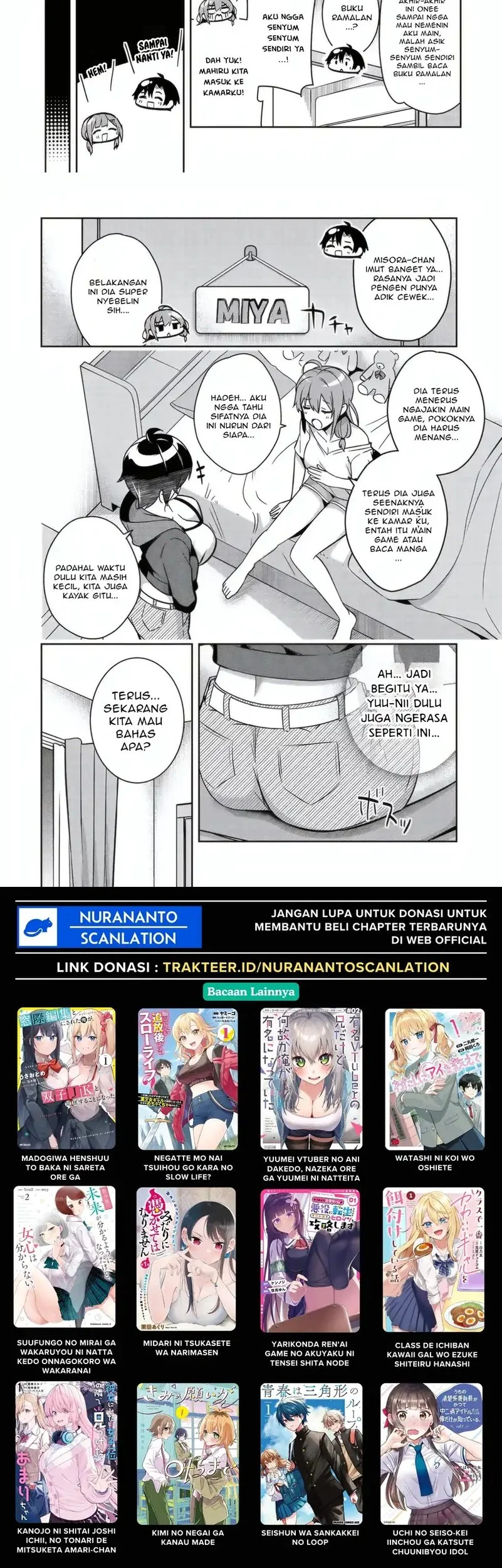 10-Nen Buri ni Saikai shita Kusogaki wa Seijun Bishoujo JK ni Seichou shiteita Chapter 12.1 Gambar 6