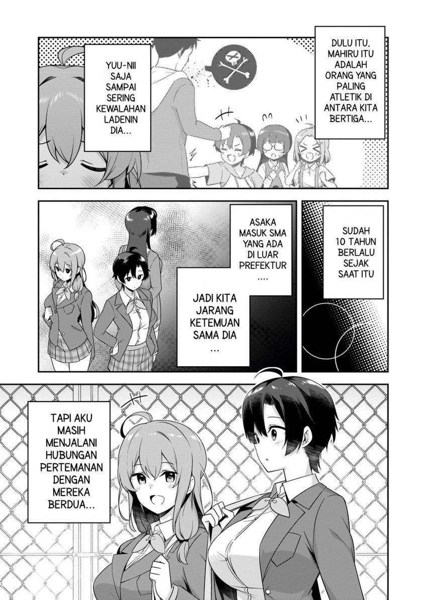 10-Nen Buri ni Saikai shita Kusogaki wa Seijun Bishoujo JK ni Seichou shiteita Chapter 4.1 Gambar 4
