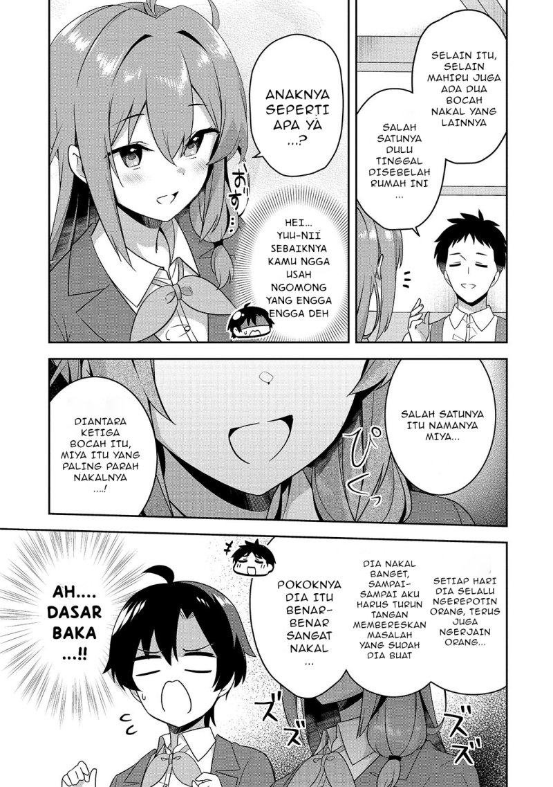 10-Nen Buri ni Saikai shita Kusogaki wa Seijun Bishoujo JK ni Seichou shiteita Chapter 6.1 Gambar 6