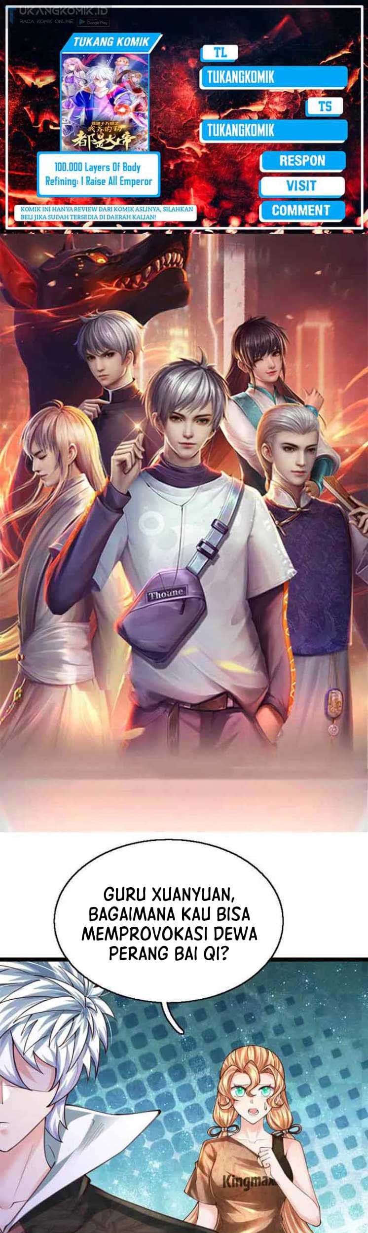 Komik 100.000 Layers Of Body Refining: I Raise All Emperor Chapter 249 gambar nomor 1