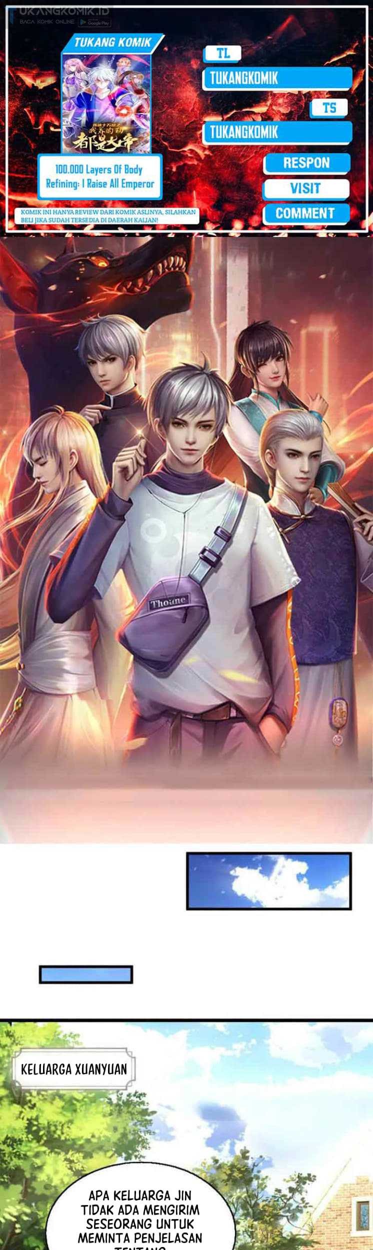 Komik 100.000 Layers Of Body Refining: I Raise All Emperor Chapter 252 gambar nomor 1