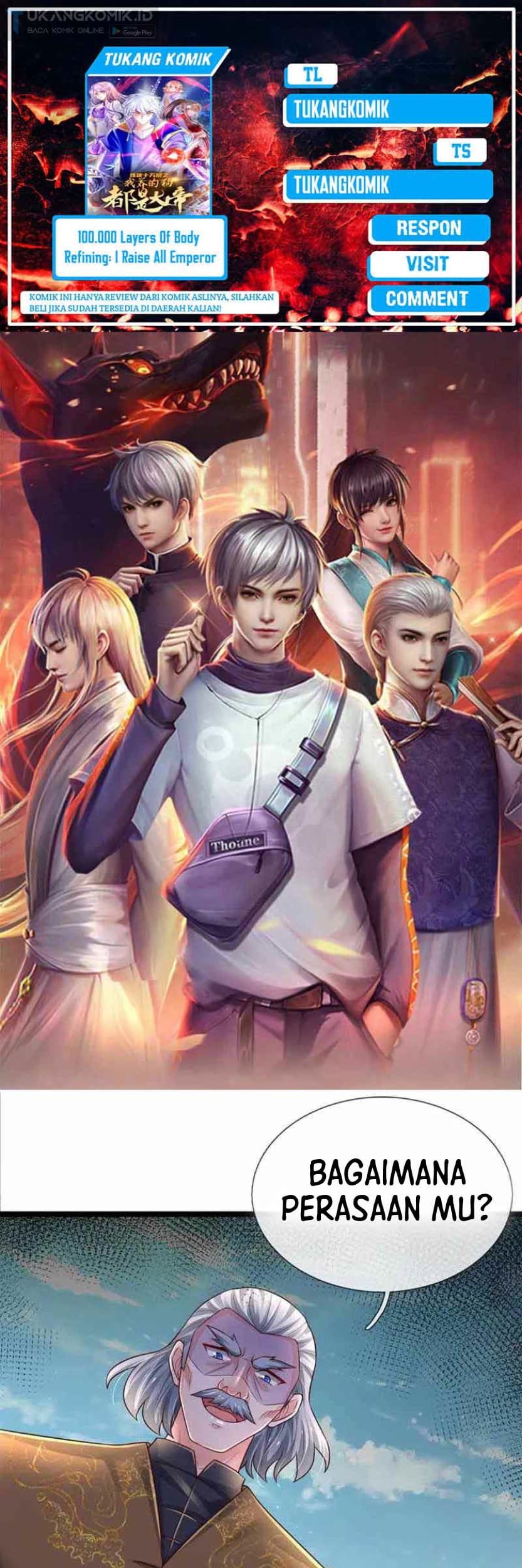 Komik 100.000 Layers Of Body Refining: I Raise All Emperor Chapter 273 gambar nomor 1