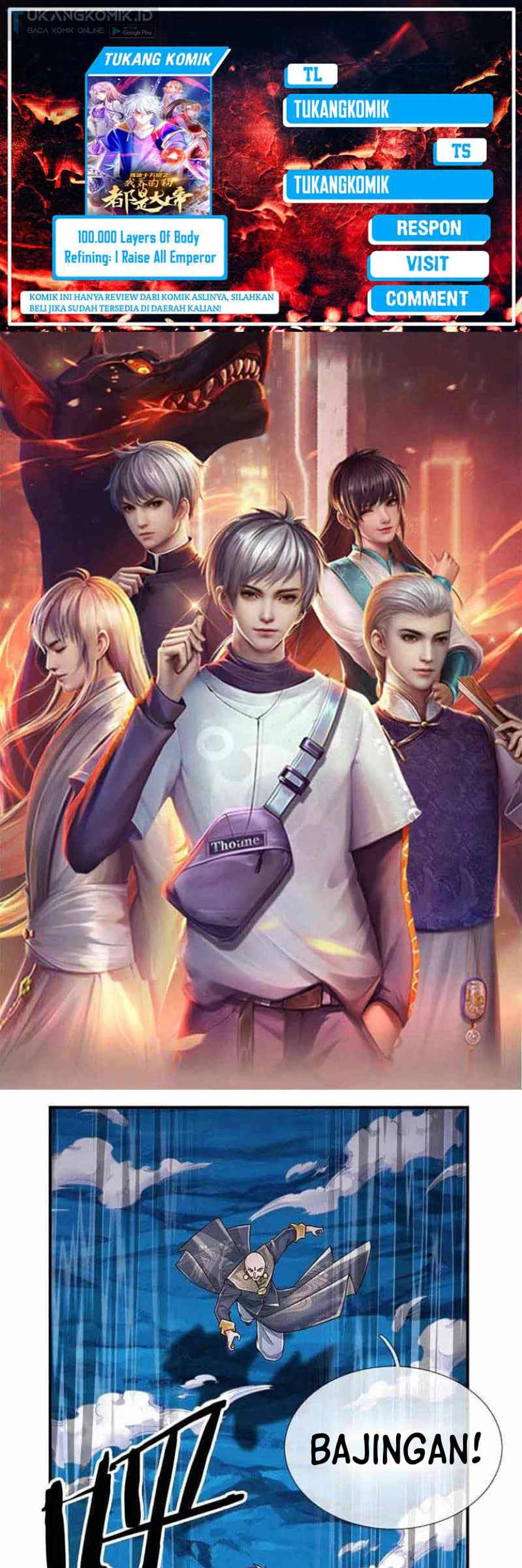 Komik 100.000 Layers Of Body Refining: I Raise All Emperor Chapter 275 gambar nomor 1