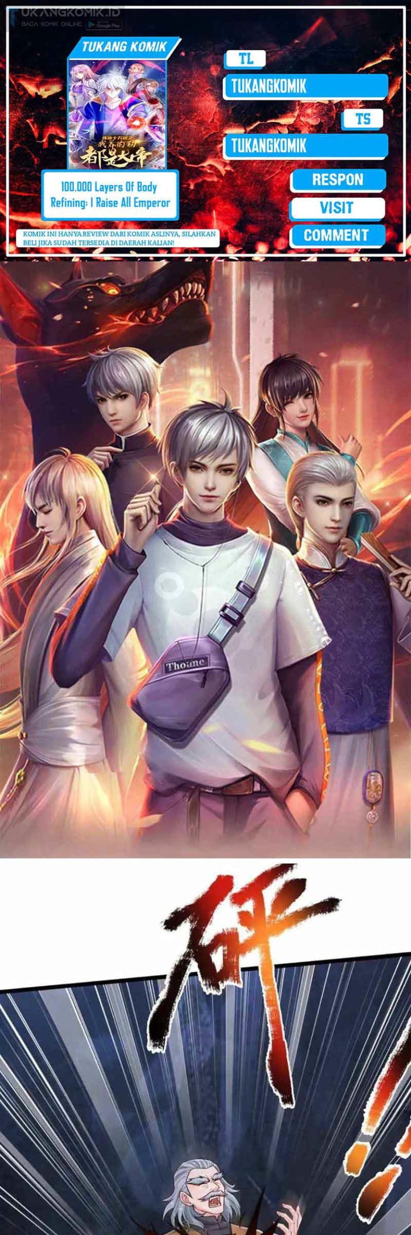 Komik 100.000 Layers Of Body Refining: I Raise All Emperor Chapter 279 gambar nomor 1