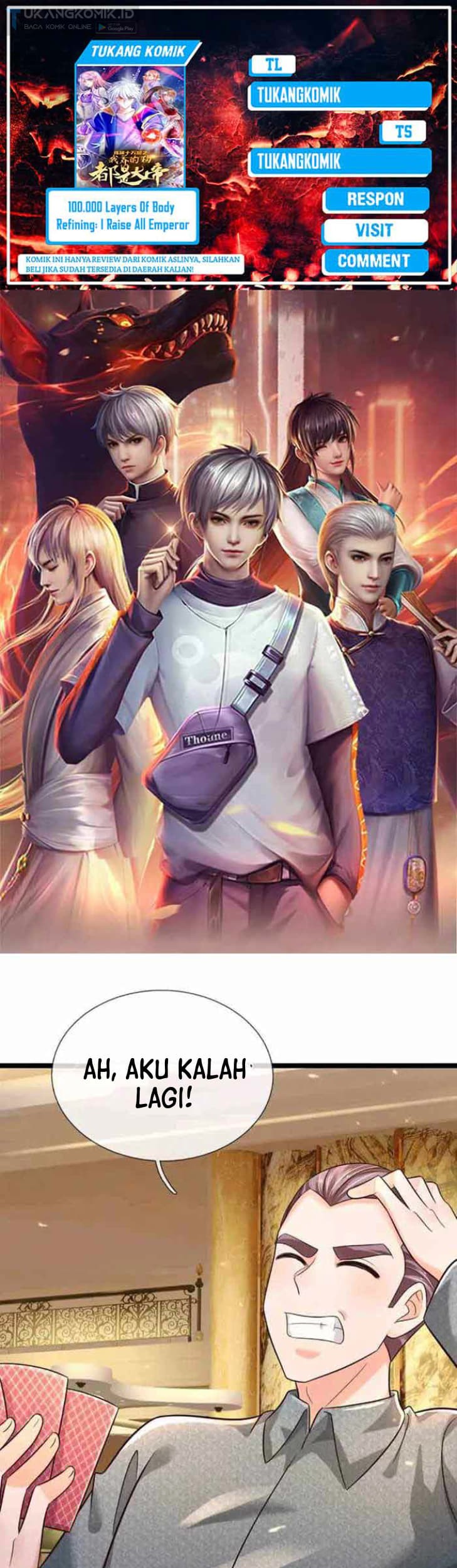 Komik 100.000 Layers Of Body Refining: I Raise All Emperor Chapter 287 gambar nomor 1