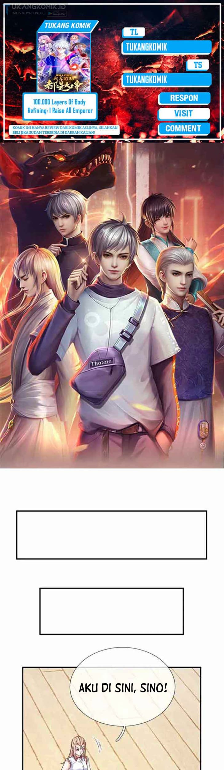 Komik 100.000 Layers Of Body Refining: I Raise All Emperor Chapter 293 gambar nomor 1