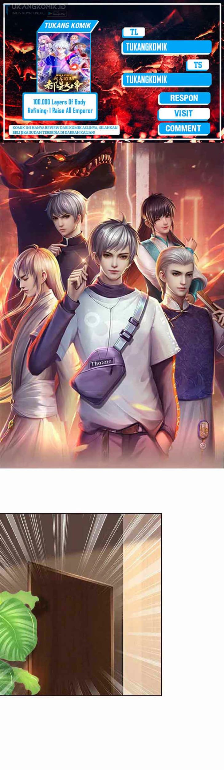 Komik 100.000 Layers Of Body Refining: I Raise All Emperor Chapter 295 gambar nomor 1