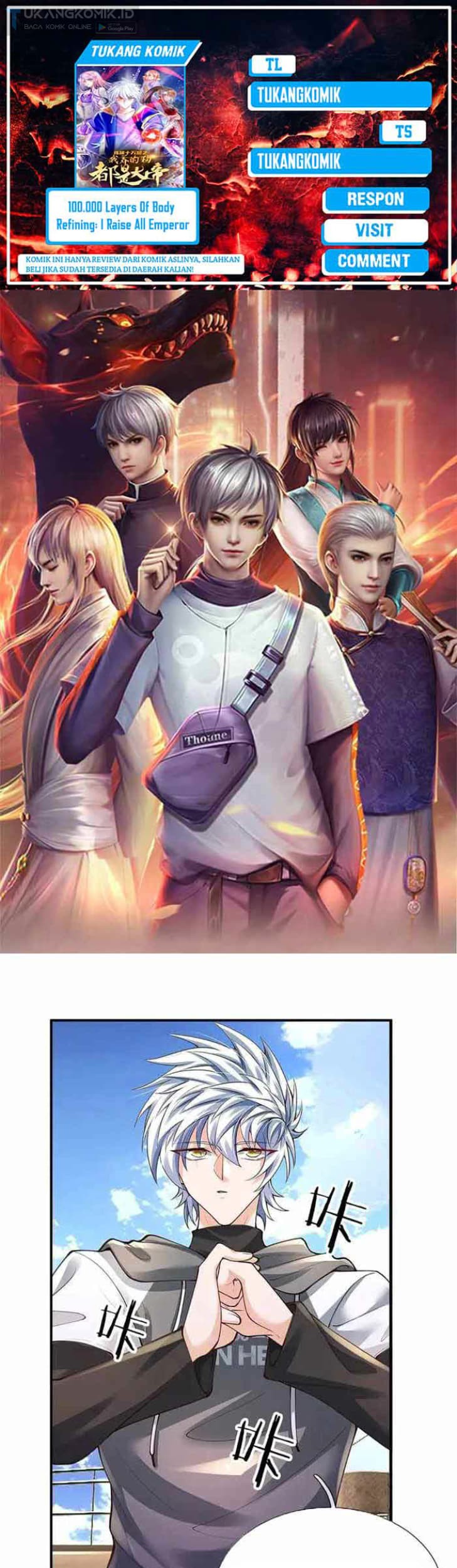 Komik 100.000 Layers Of Body Refining: I Raise All Emperor Chapter 297 gambar nomor 1