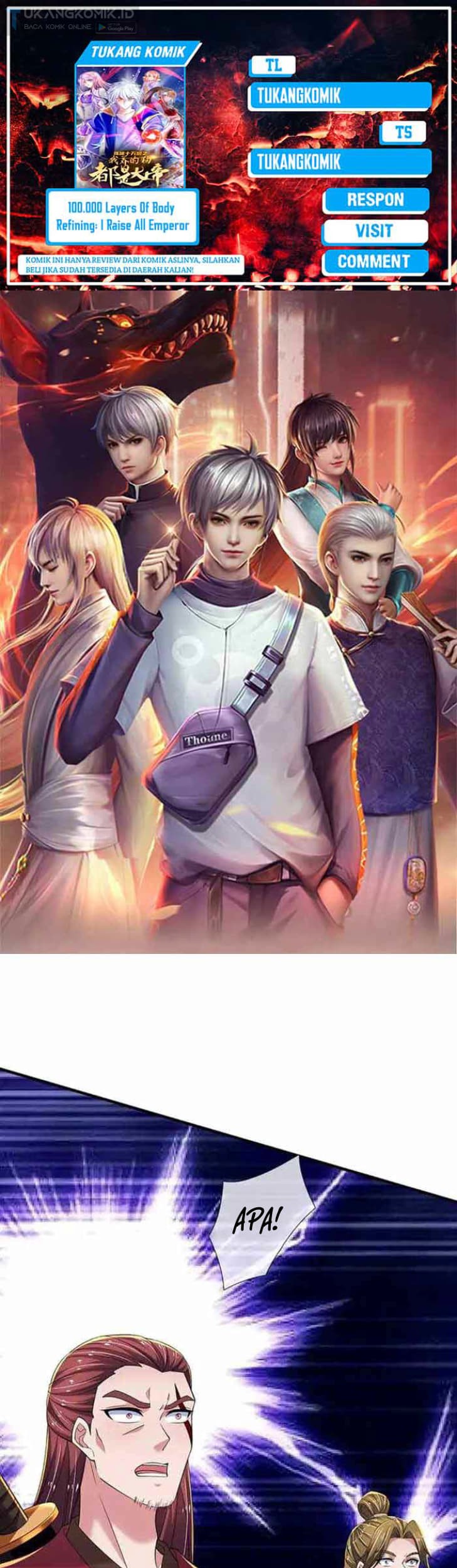 Komik 100.000 Layers Of Body Refining: I Raise All Emperor Chapter 340 gambar nomor 1