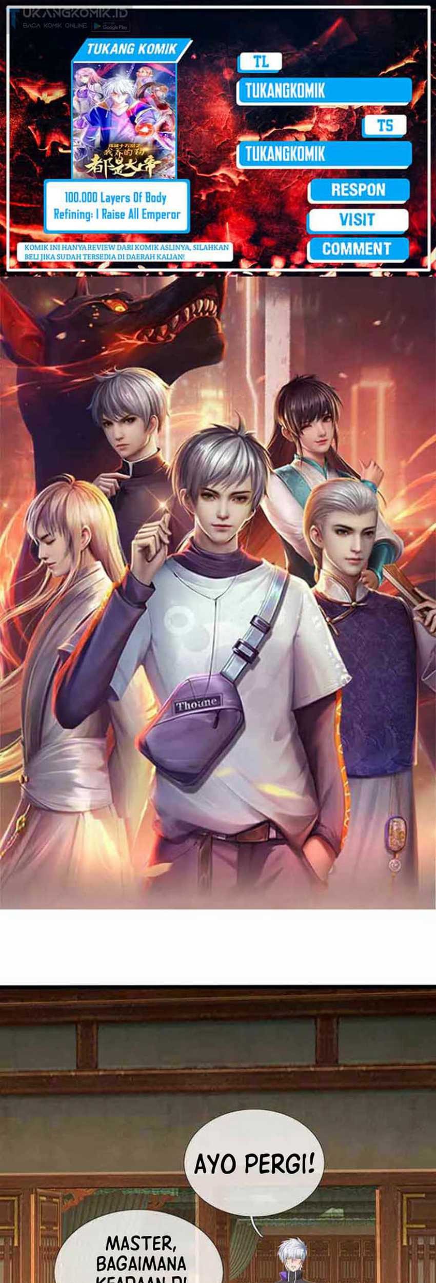Komik 100.000 Layers Of Body Refining: I Raise All Emperor Chapter 350 gambar nomor 1