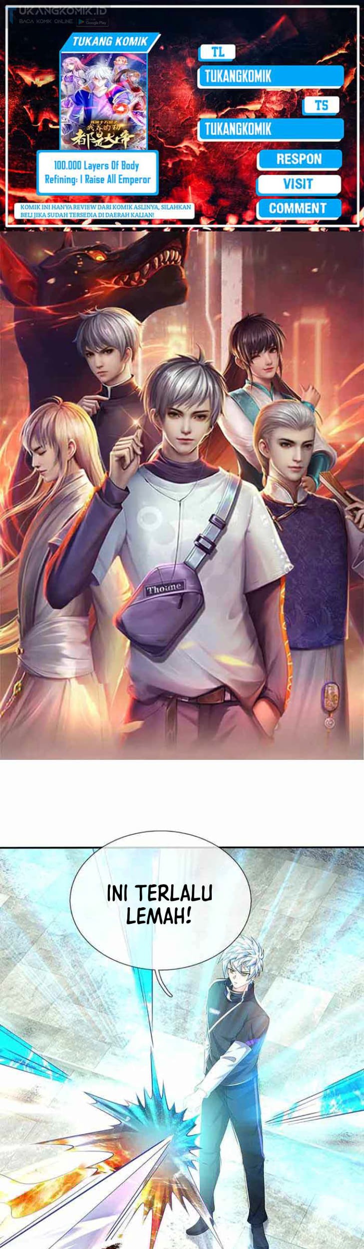 Komik 100.000 Layers Of Body Refining: I Raise All Emperor Chapter 352 gambar nomor 1