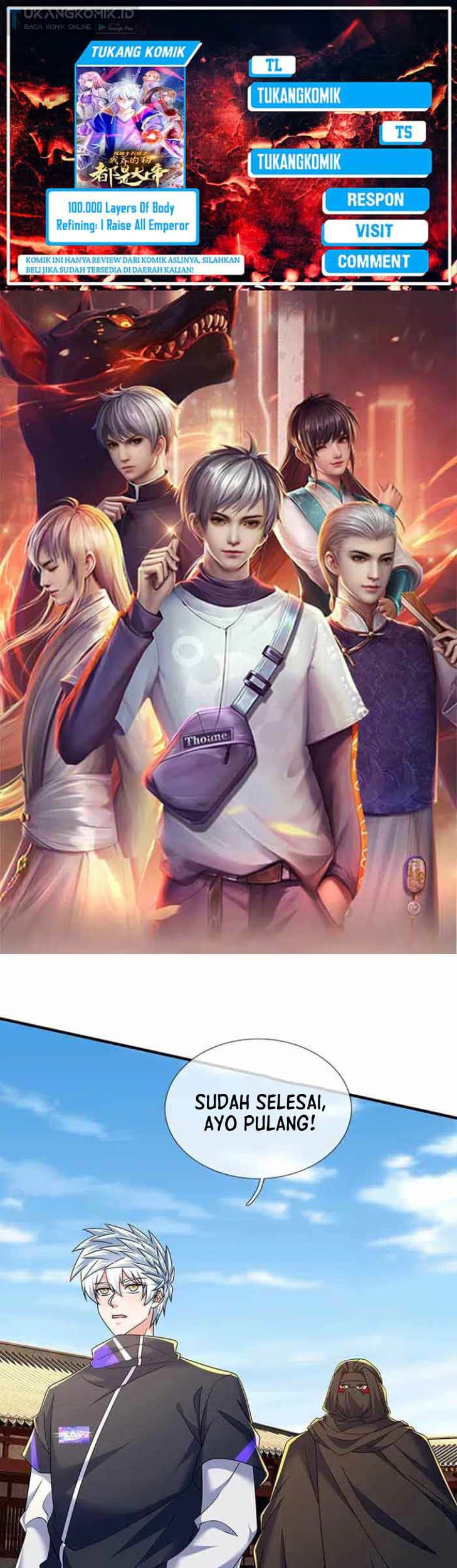 Komik 100.000 Layers Of Body Refining: I Raise All Emperor Chapter 353 gambar nomor 1