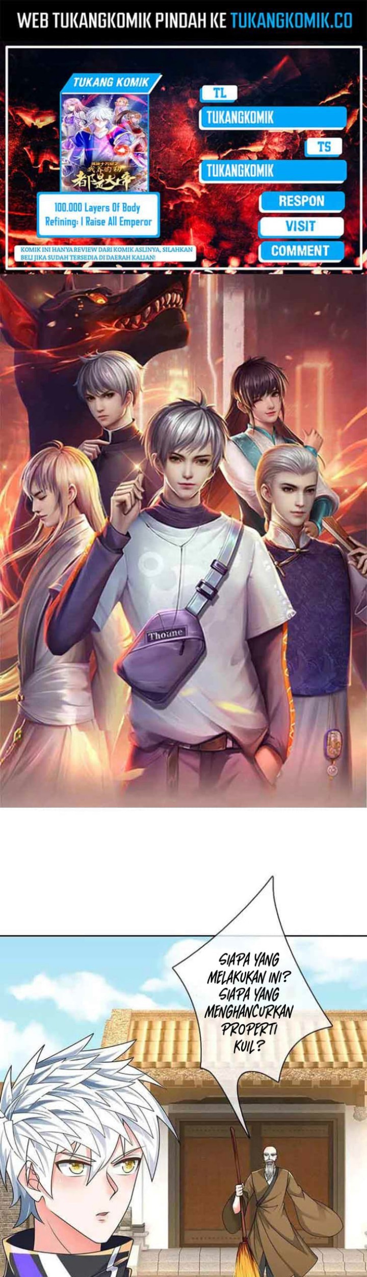 Komik 100.000 Layers Of Body Refining: I Raise All Emperor Chapter 361 gambar nomor 1