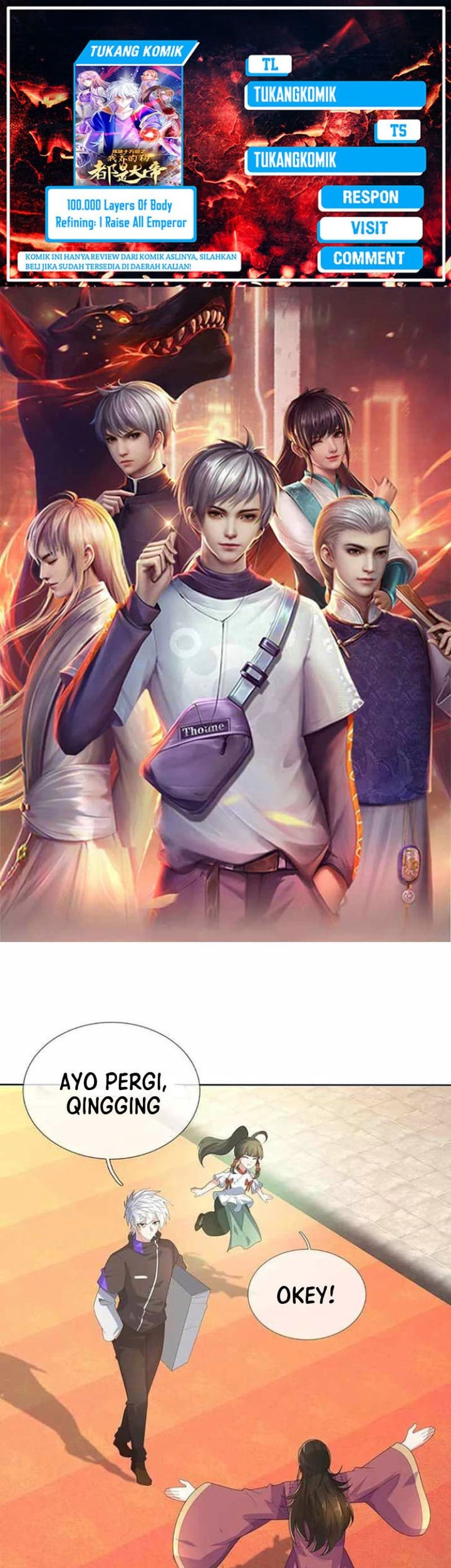 Komik 100.000 Layers Of Body Refining: I Raise All Emperor Chapter 377 gambar nomor 1