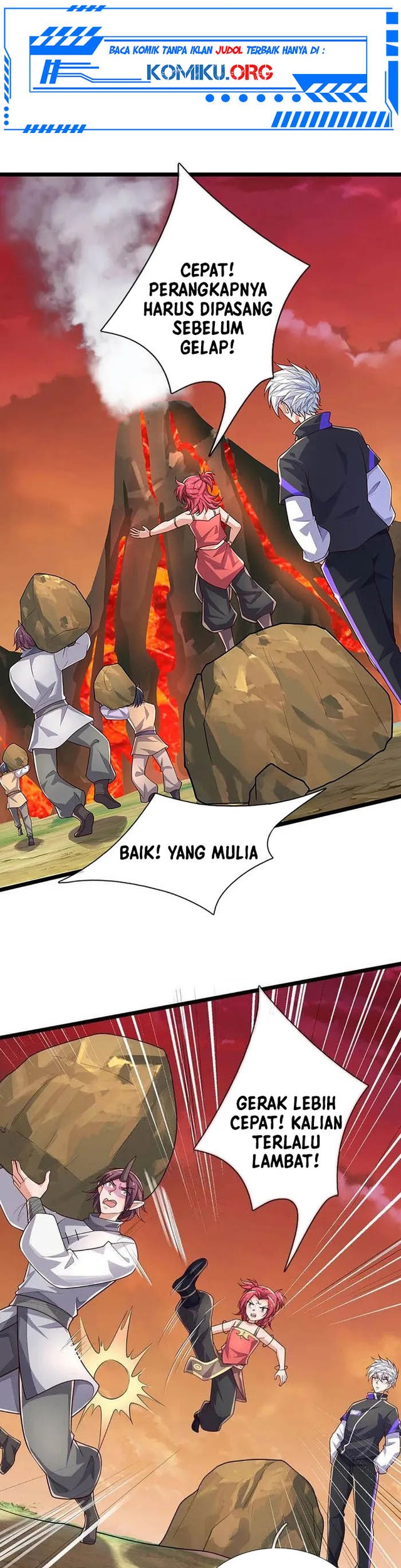 Manhua 100.000 Layers Of Body Refining: I Raise All Emperor Chapter 392 gambar nomor 2