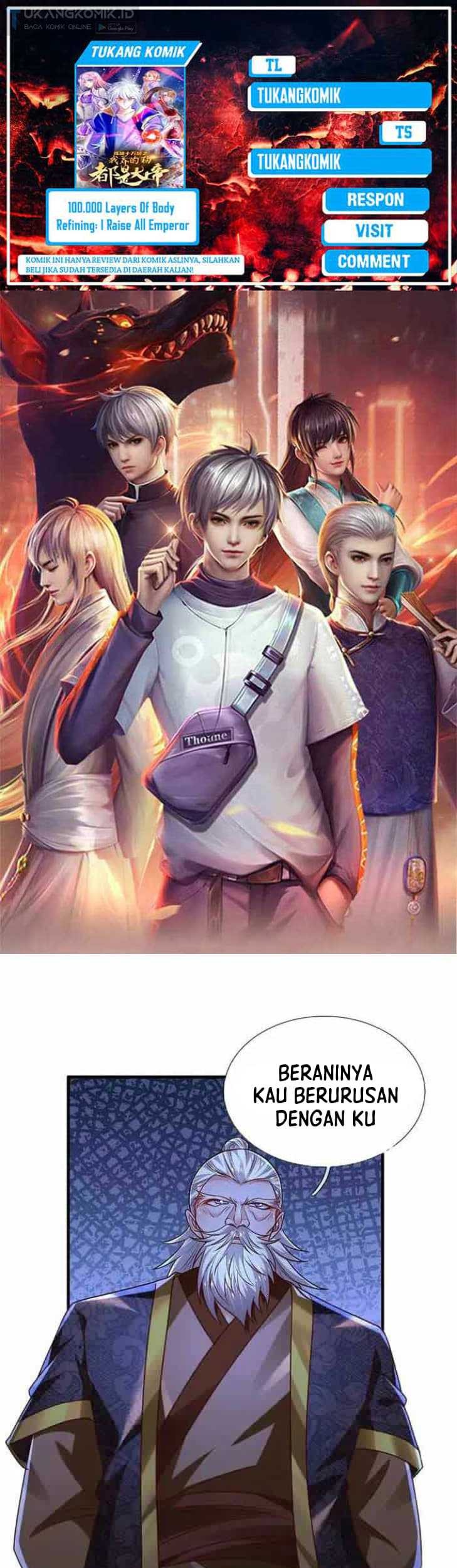 Komik 100.000 Layers Of Body Refining: I Raise All Emperor Chapter 312 gambar nomor 1