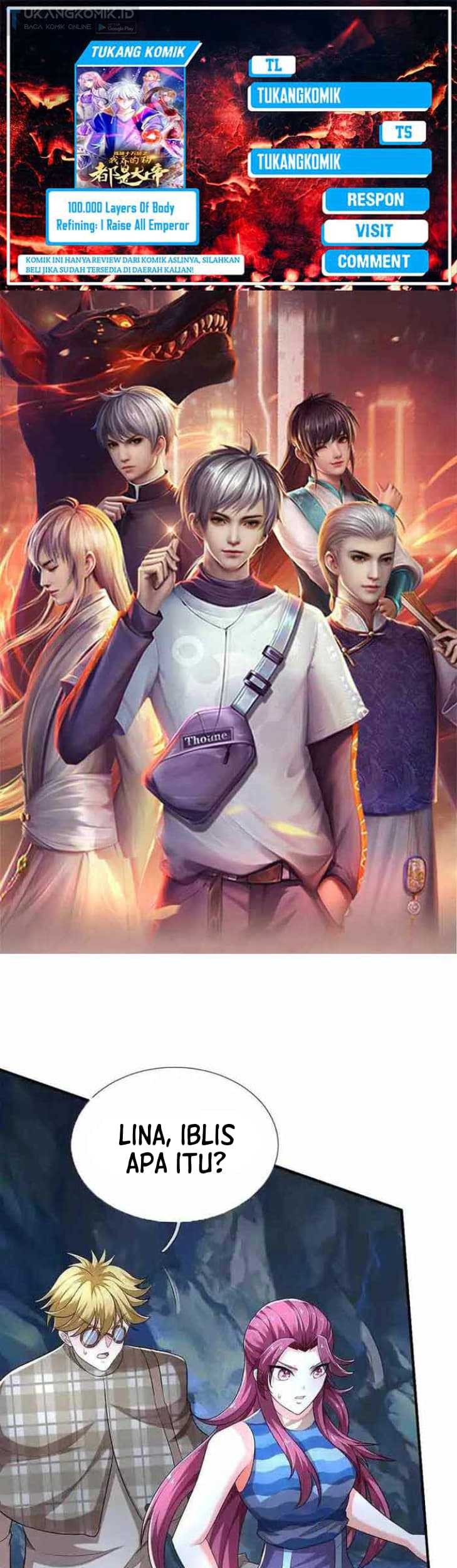 Komik 100.000 Layers Of Body Refining: I Raise All Emperor Chapter 313 gambar nomor 1