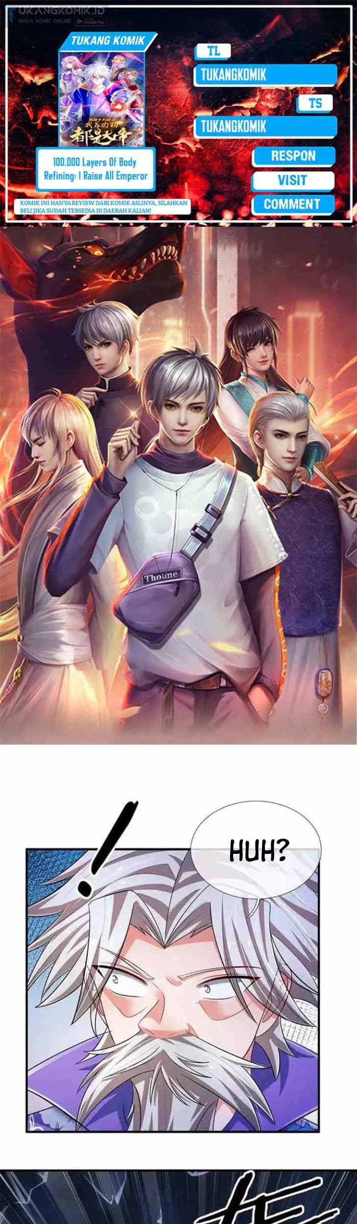 Komik 100.000 Layers Of Body Refining: I Raise All Emperor Chapter 314 gambar nomor 1