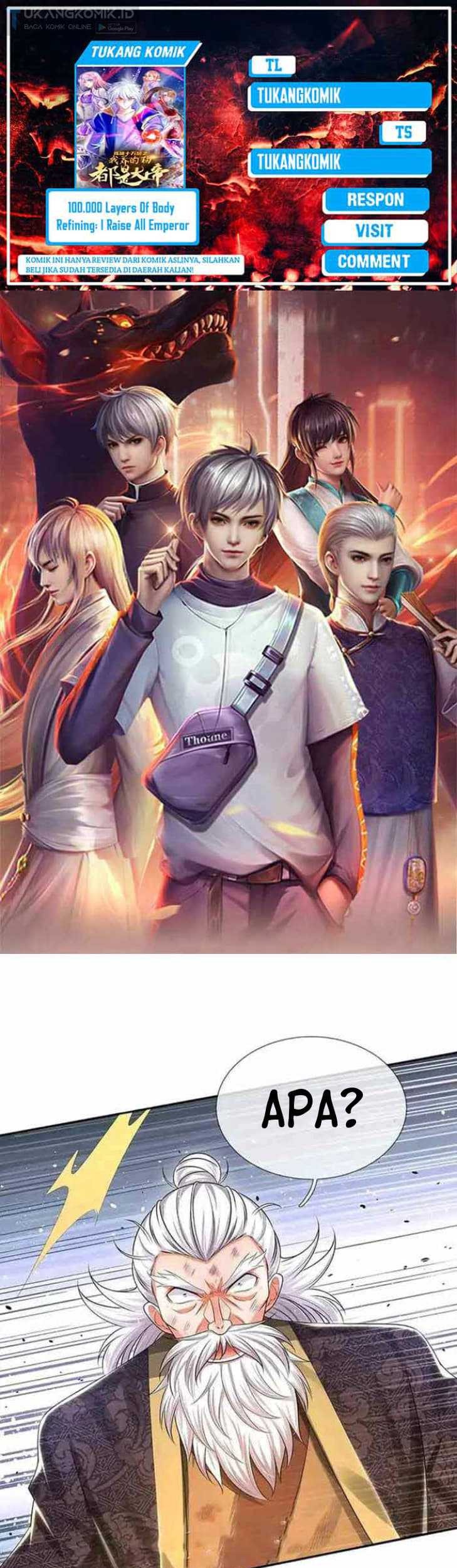 Komik 100.000 Layers Of Body Refining: I Raise All Emperor Chapter 317 gambar nomor 1