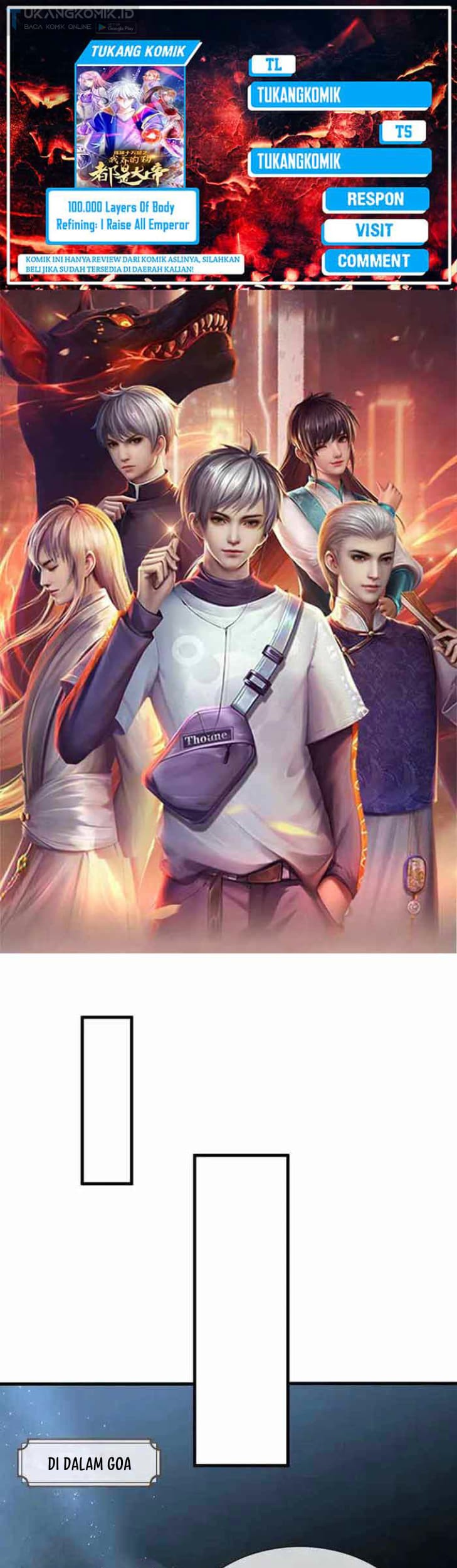Komik 100.000 Layers Of Body Refining: I Raise All Emperor Chapter 322 gambar nomor 1