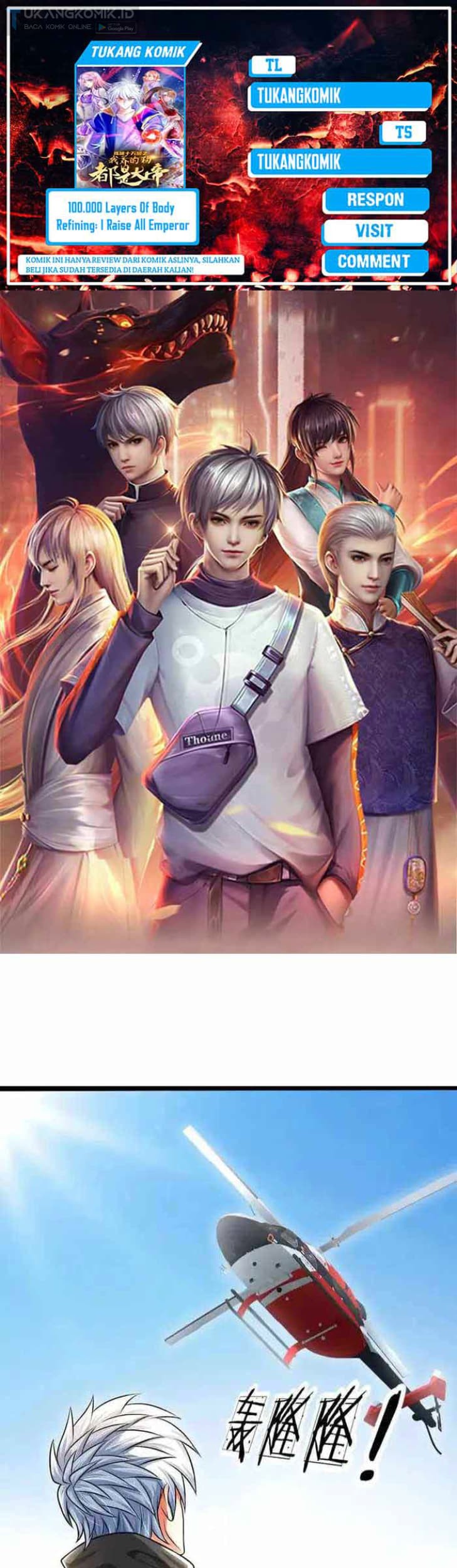 Komik 100.000 Layers Of Body Refining: I Raise All Emperor Chapter 323 gambar nomor 1