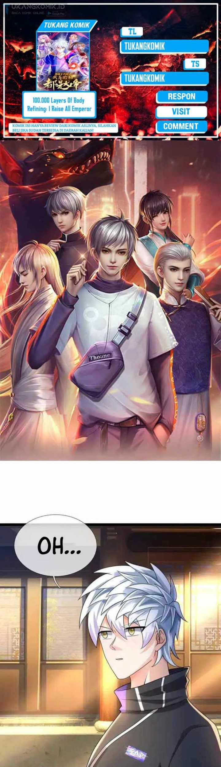 Komik 100.000 Layers Of Body Refining: I Raise All Emperor Chapter 327 gambar nomor 1
