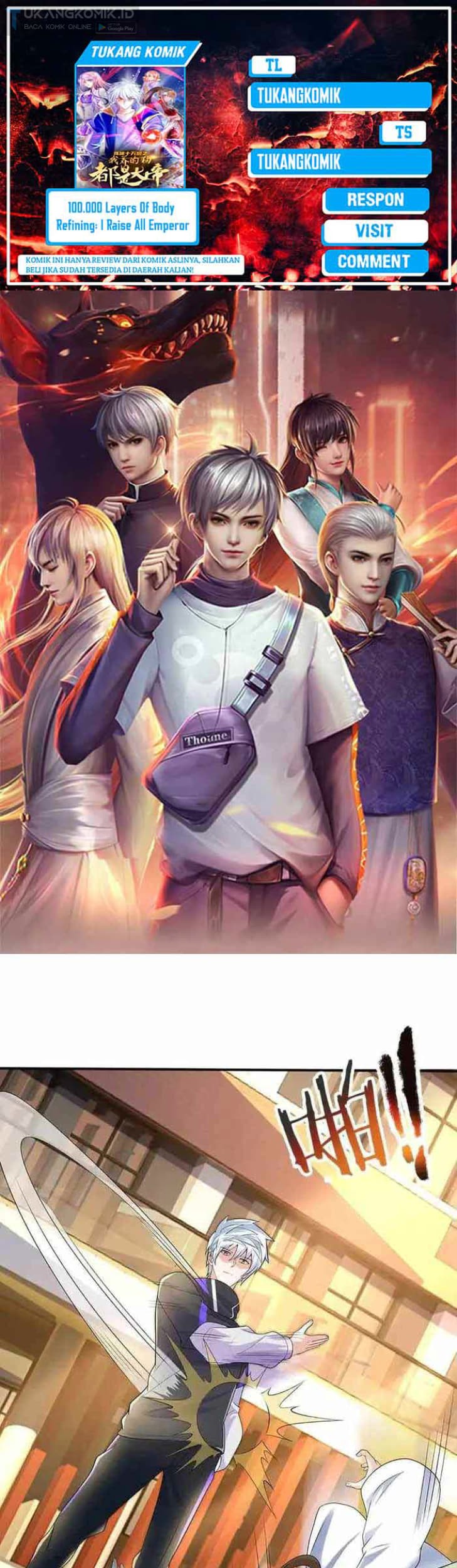 Komik 100.000 Layers Of Body Refining: I Raise All Emperor Chapter 330 gambar nomor 1