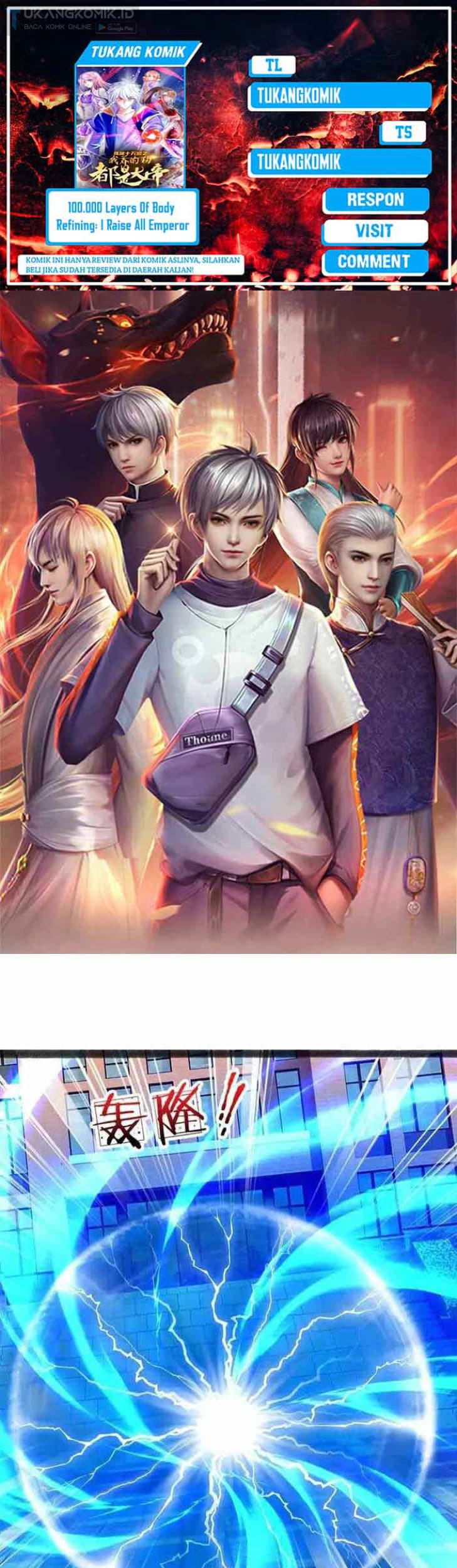 Komik 100.000 Layers Of Body Refining: I Raise All Emperor Chapter 332 gambar nomor 1
