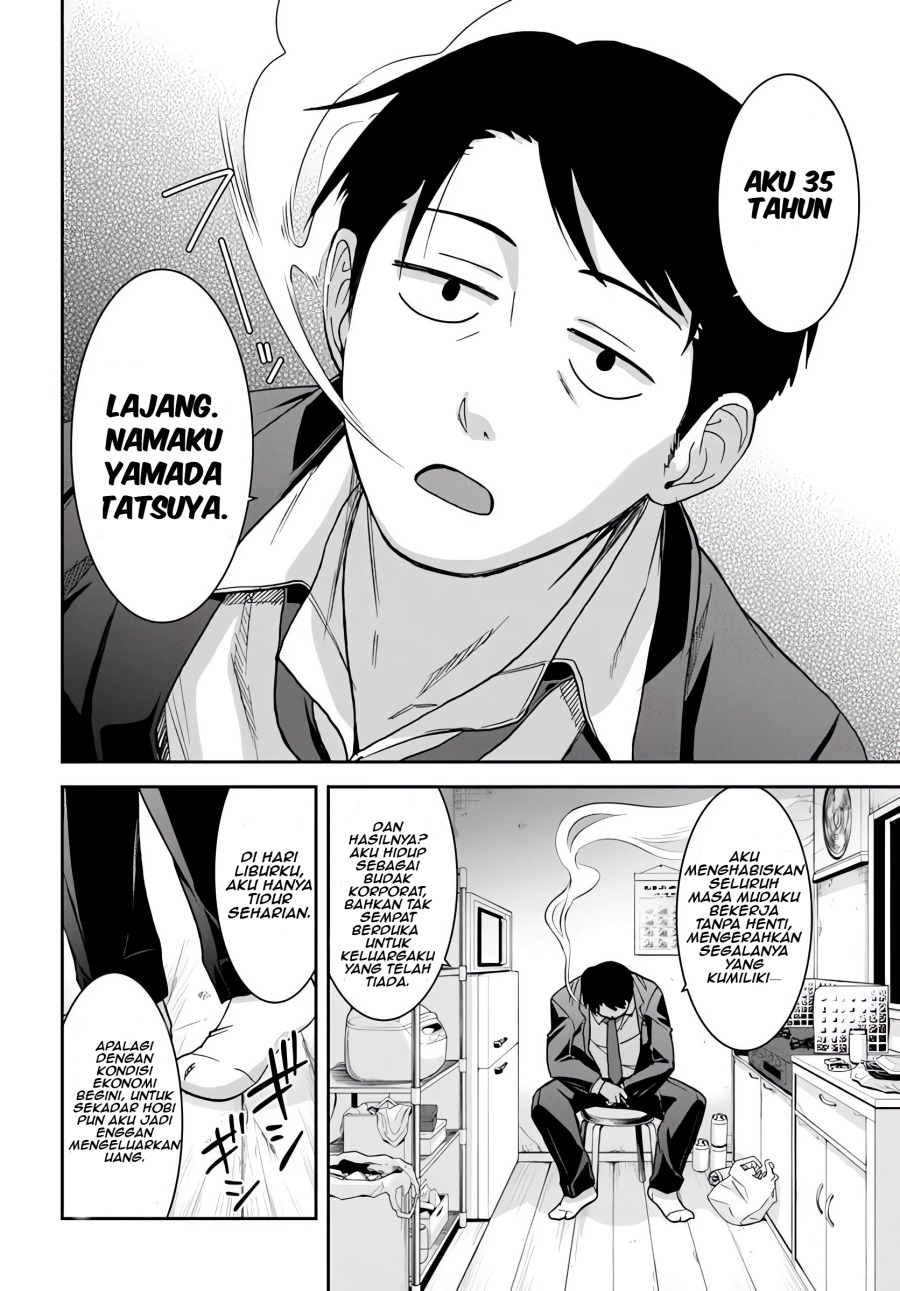 35-sai dokushin Yamada, isekai mura ni risou no sekando hausu o tsukuritai 〜 isekai to genjitsu no ii tokodori raifu 〜 Chapter 1.1 Gambar 6