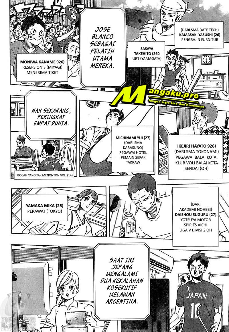 Haikyuu!! Chapter 402 Gambar 13