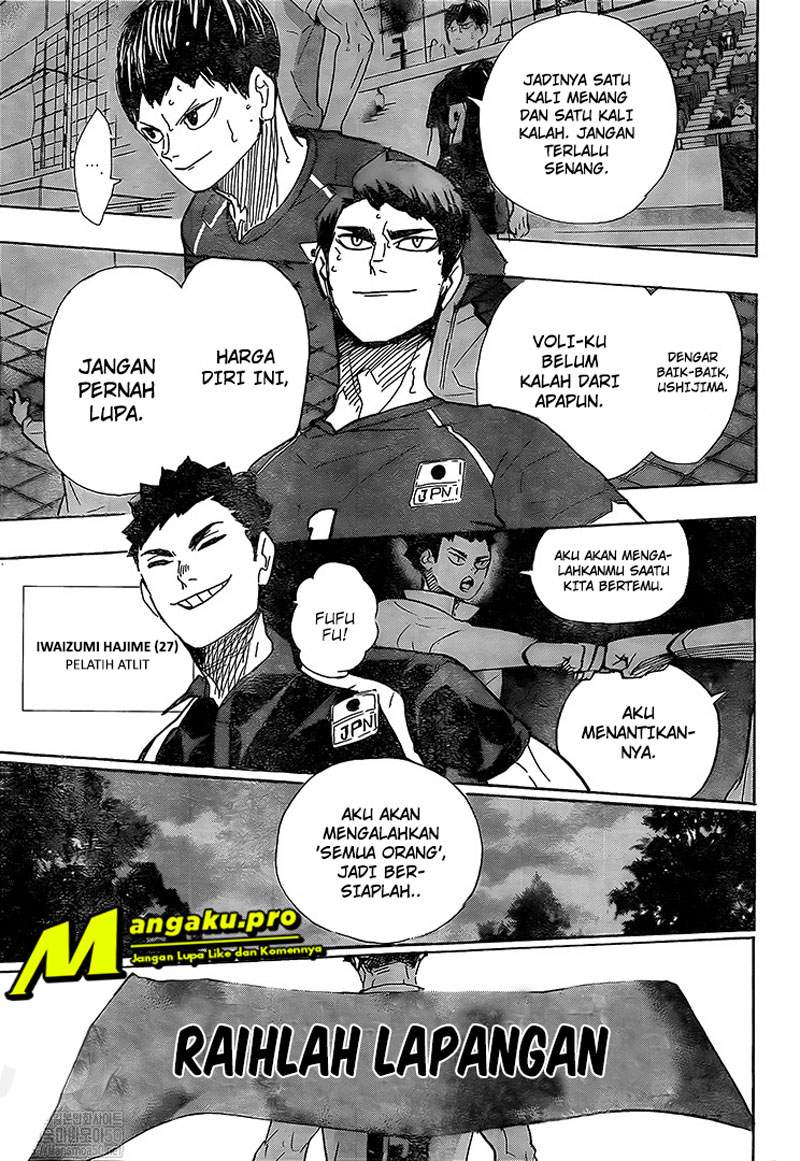 Haikyuu!! Chapter 402 Gambar 14