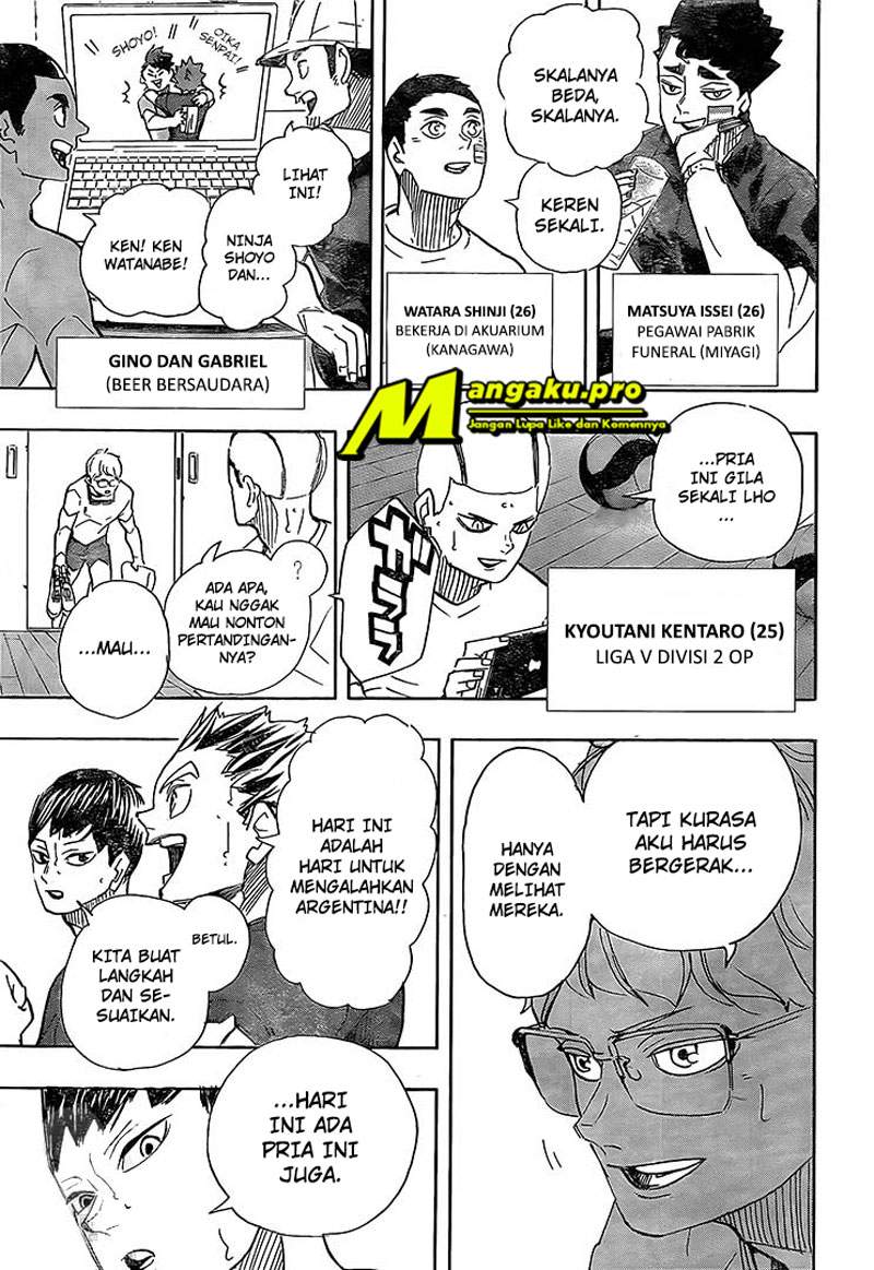Haikyuu!! Chapter 402 Gambar 16