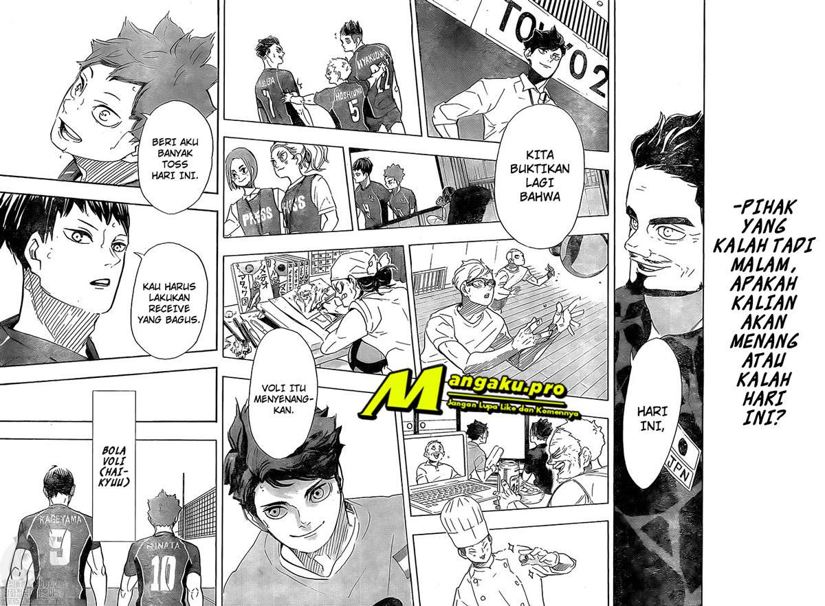 Haikyuu!! Chapter 402 Gambar 18