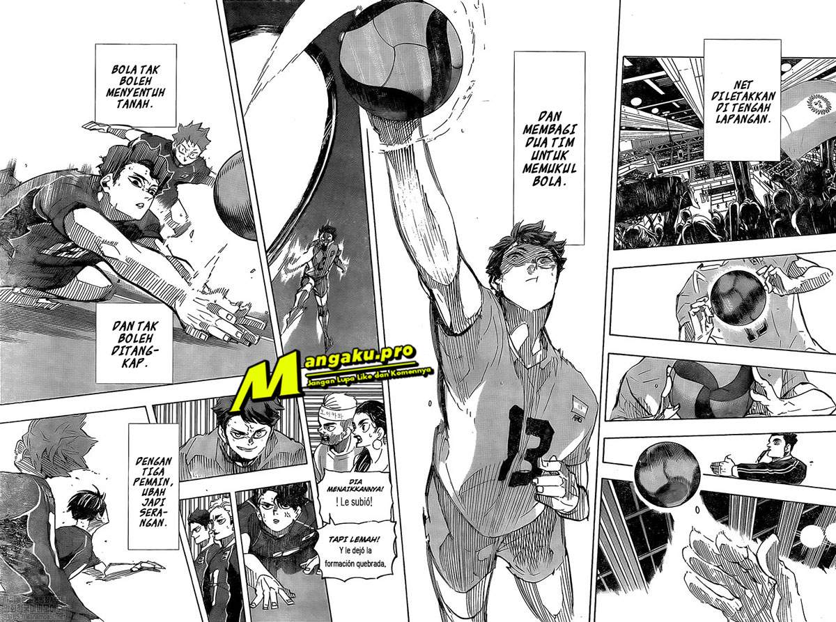 Haikyuu!! Chapter 402 Gambar 19
