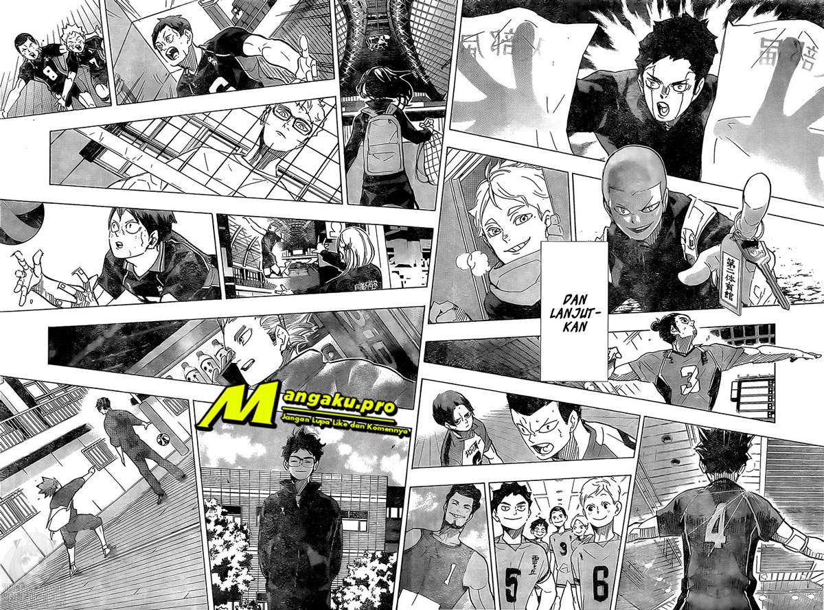 Haikyuu!! Chapter 402 Gambar 20